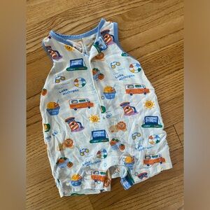 Summertime Chicago Bamboo Romper